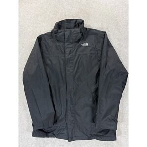 The North Face Hyvent Breathable Waterproof Rain‎ Jacket (Boy's XL) Black